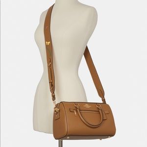 NWT Coach Rowan Satchel With Diary Embroidery